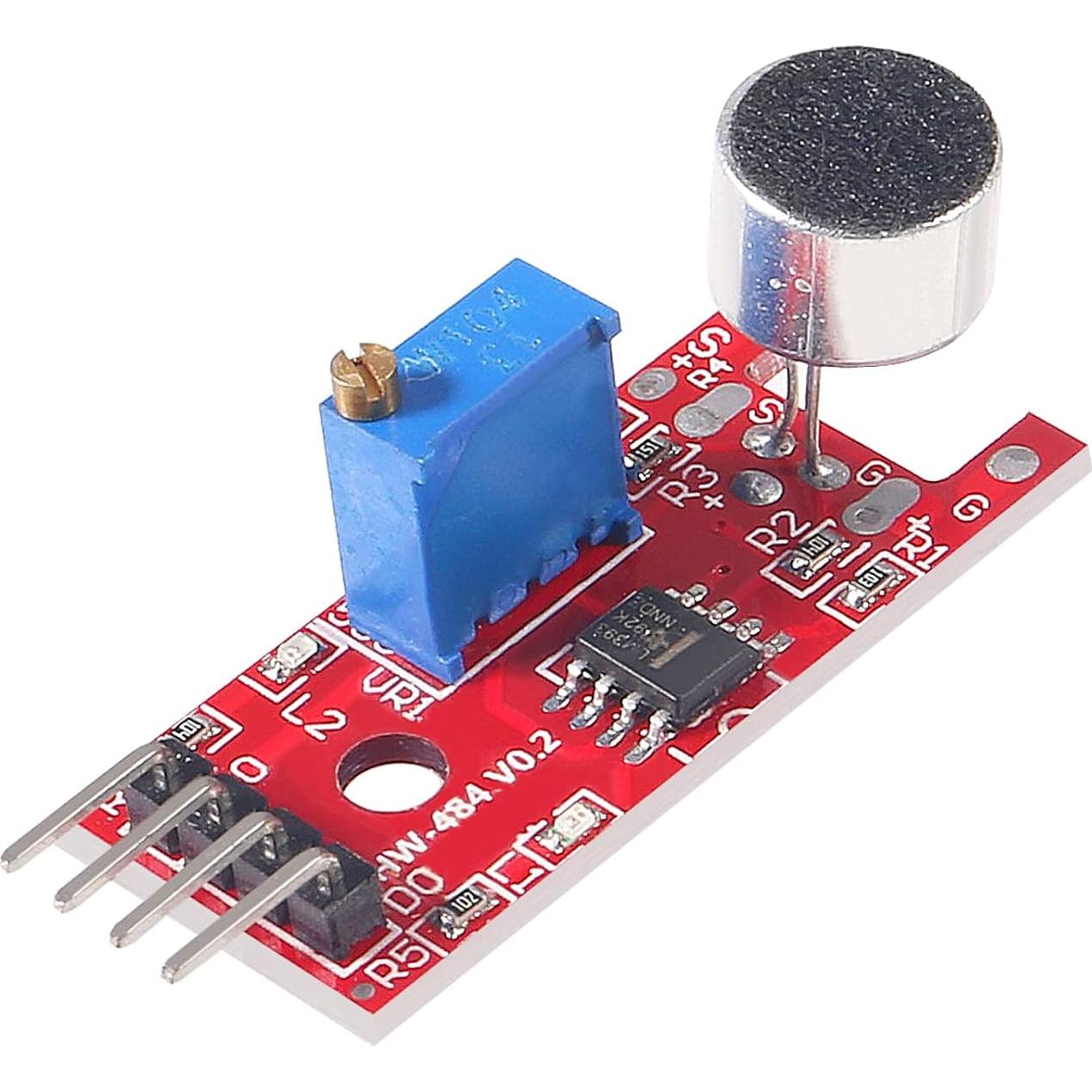 Kit 8 Módulos Detección Sonido Micrófono KY-037 Alta Sensibilidad