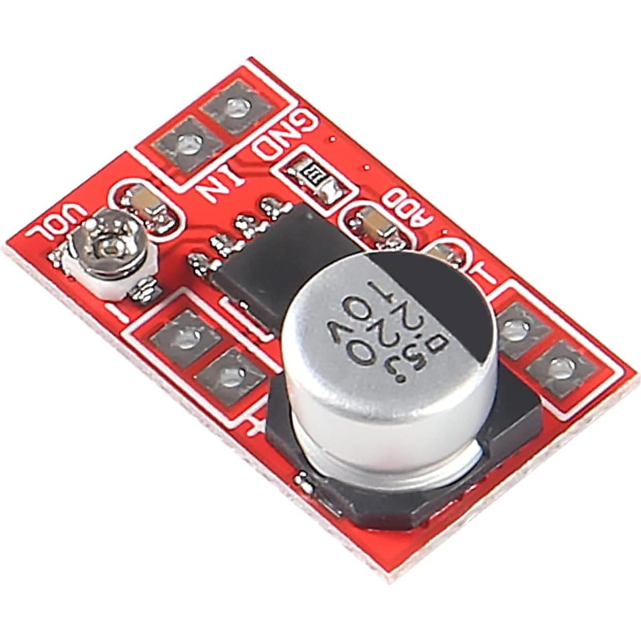 Amplificador Microfono Electret Alinan 5V-12V 750mW Ajustable