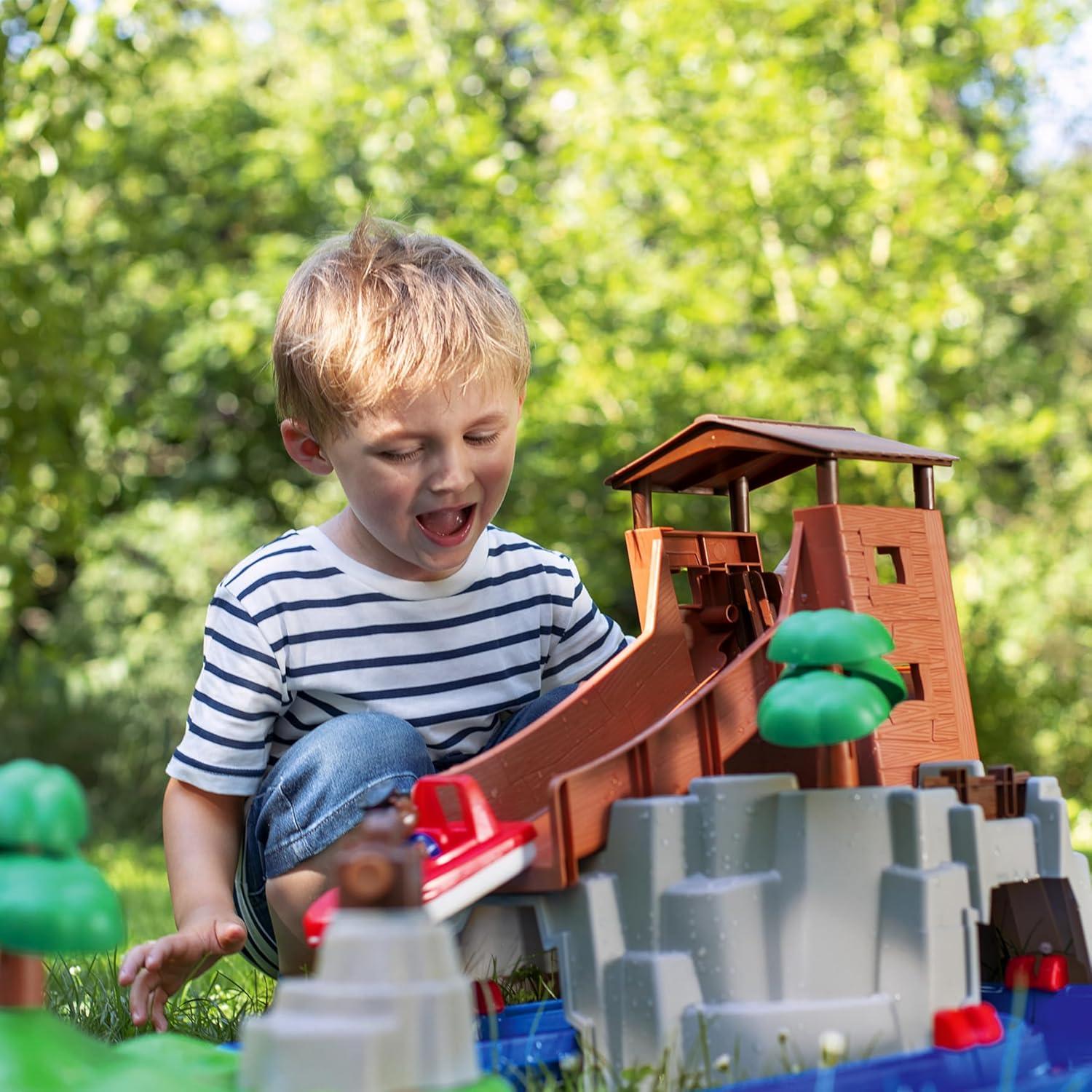 AquaPlay AdventureLand - Set de Juego Acuático 53 Piezas