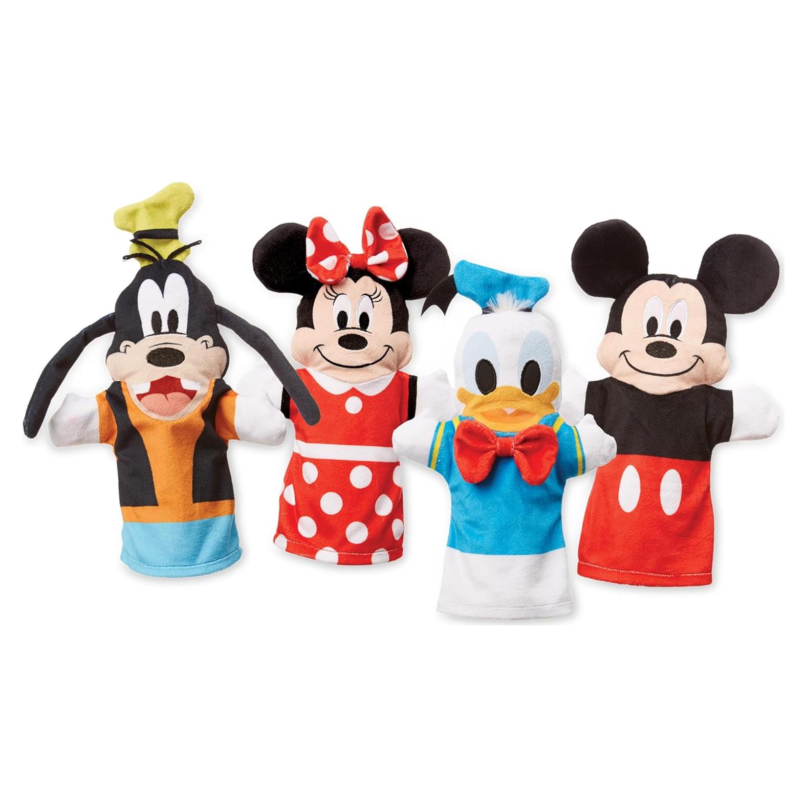 Títeres Suaves Mickey Mouse Melissa & Doug - 4 Piezas