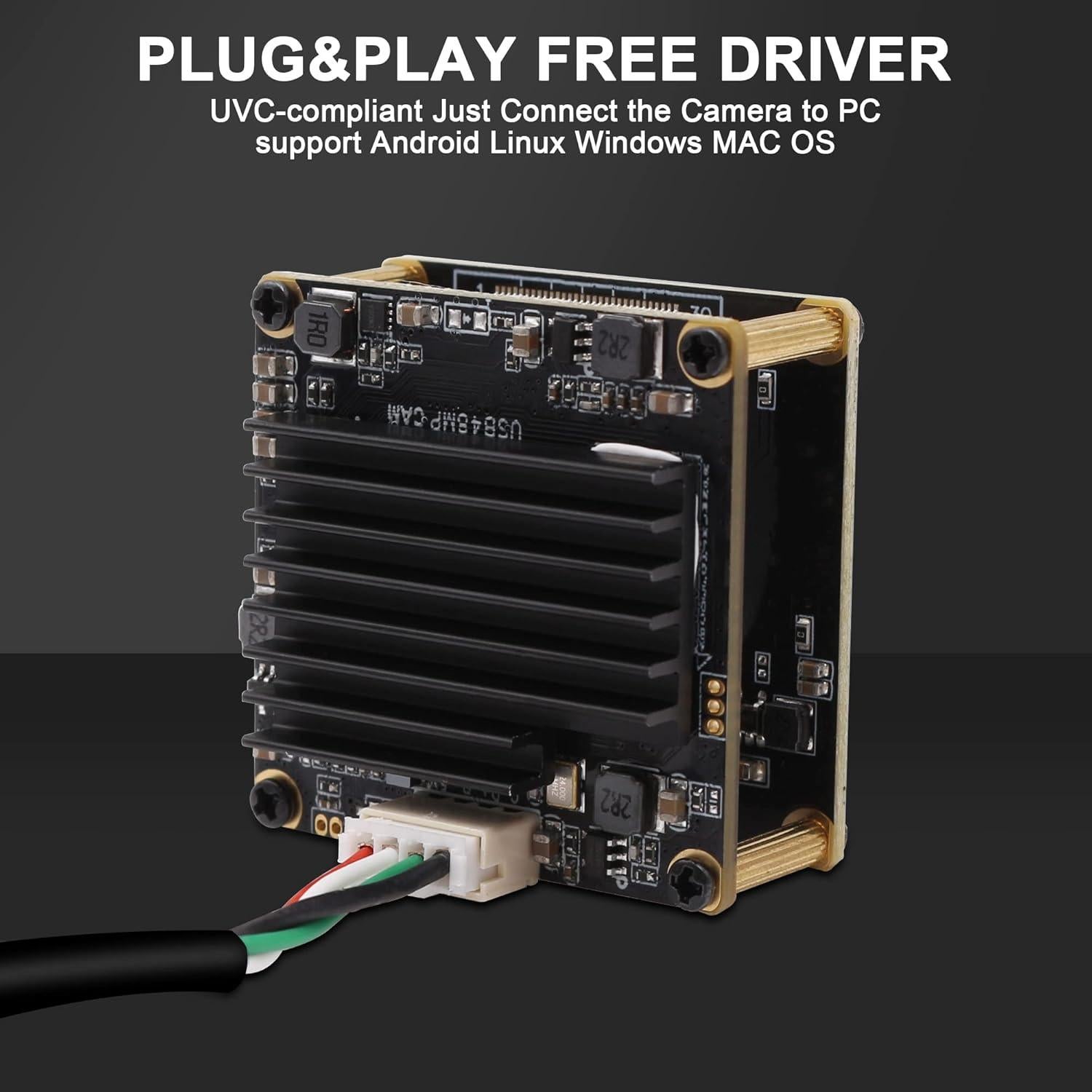 Cámara USB Autofocus 48MP Hotpet Ultra HD 8K 3D