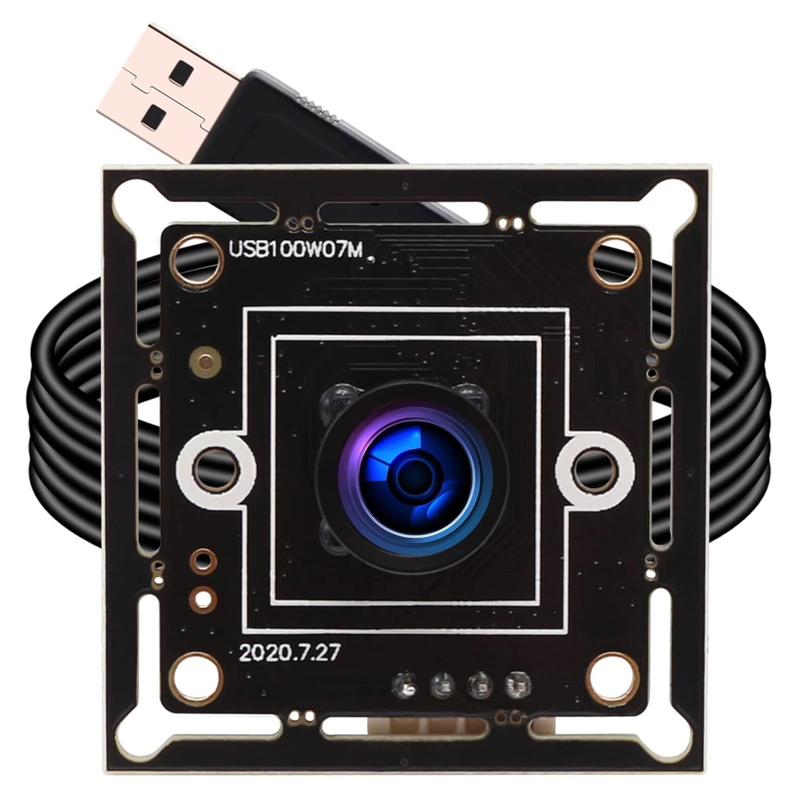 Cámara USB ELP 720p Mini 120° HD para PC con Cable 1m