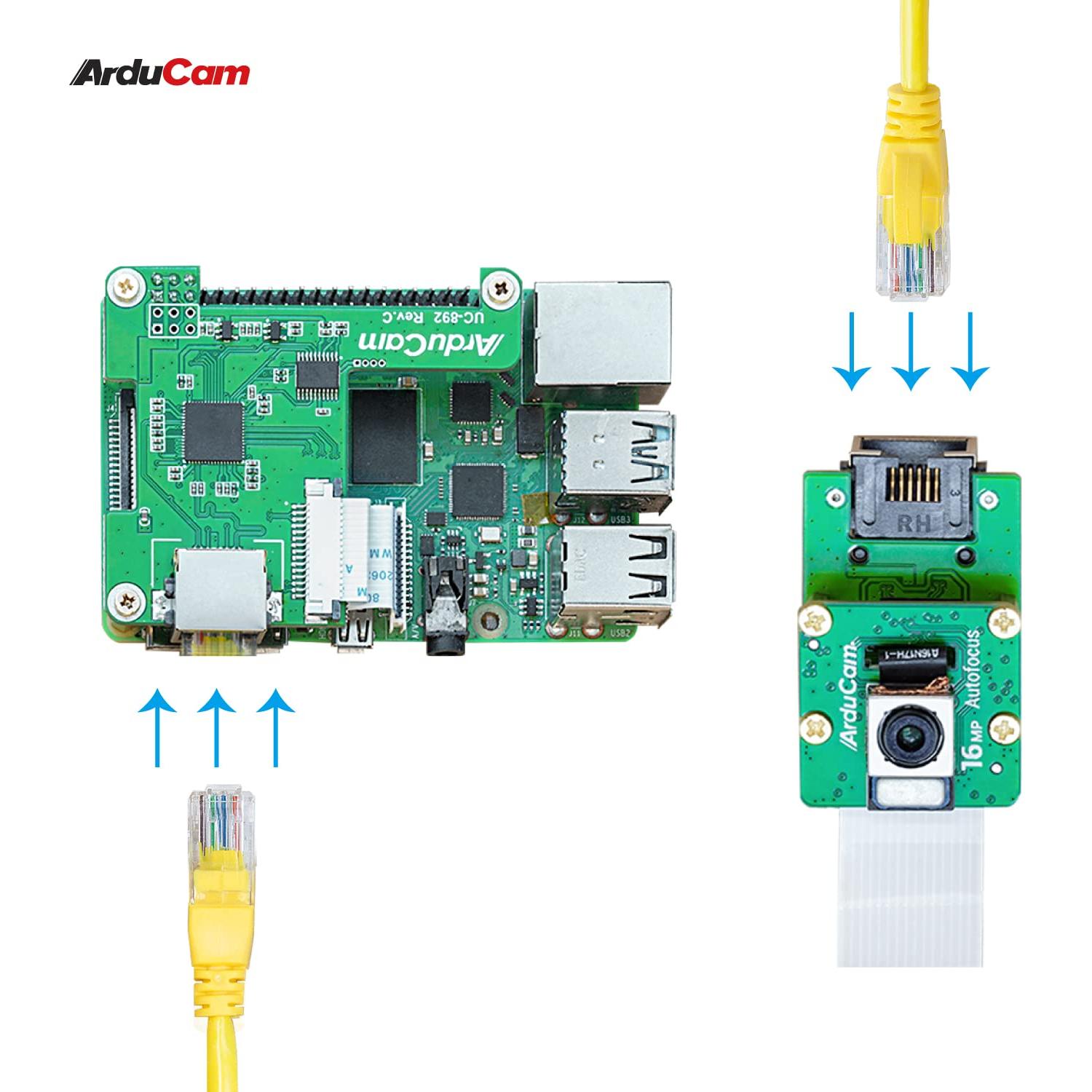 Kit de Extensión de Cable Arducam para Raspberry Pi - 10 Metros