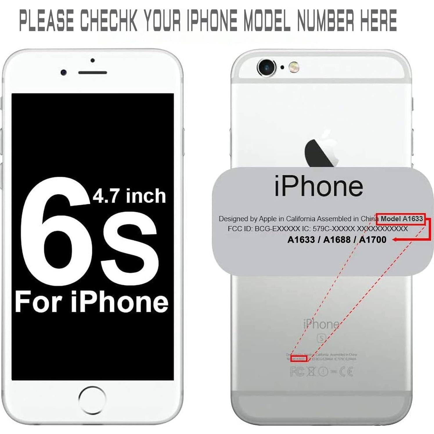 Cámara Trasera Johncase 12MP Autofocus para iPhone 6s