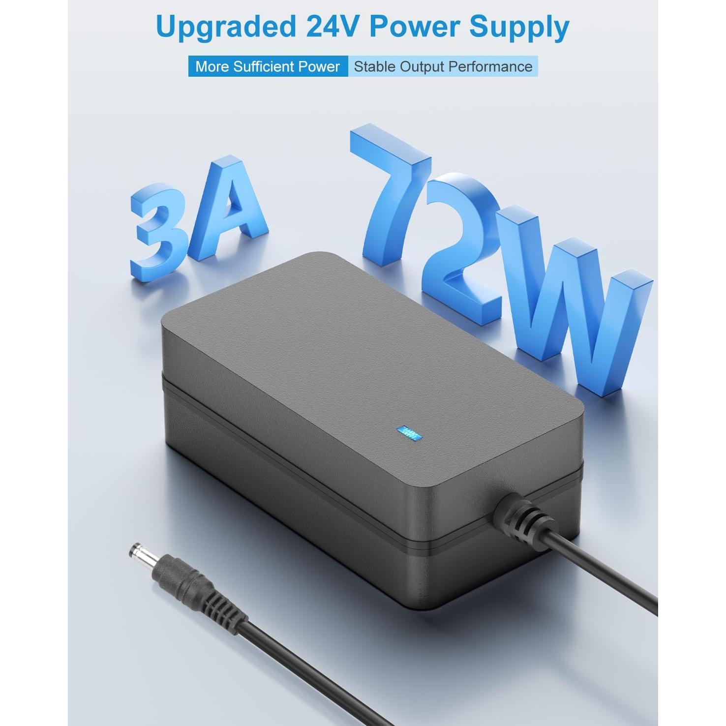 Fuente de Alimentación 24V 3A ALITOVE Adaptador 72W DC