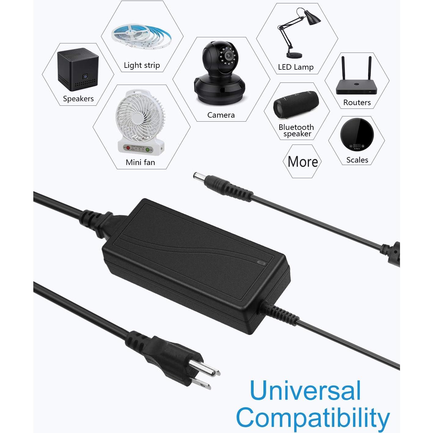 Adaptador de Corriente ALITOVE 24V 3A 72W para LED y CCTV