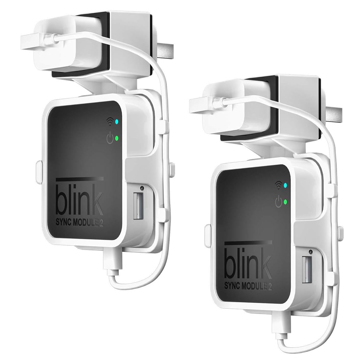 Soporte de pared HOLACA para Blink Sync Module 2 - 2 Paquetes Blanco
