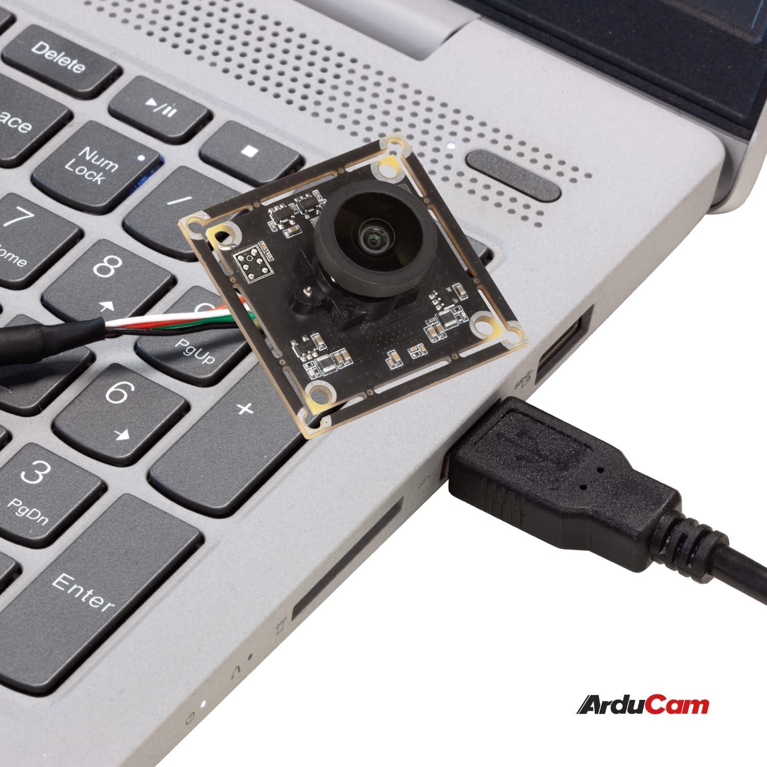 Cámara USB Arducam 12MP 4K@15fps con Lente M12 para Raspberry Pi