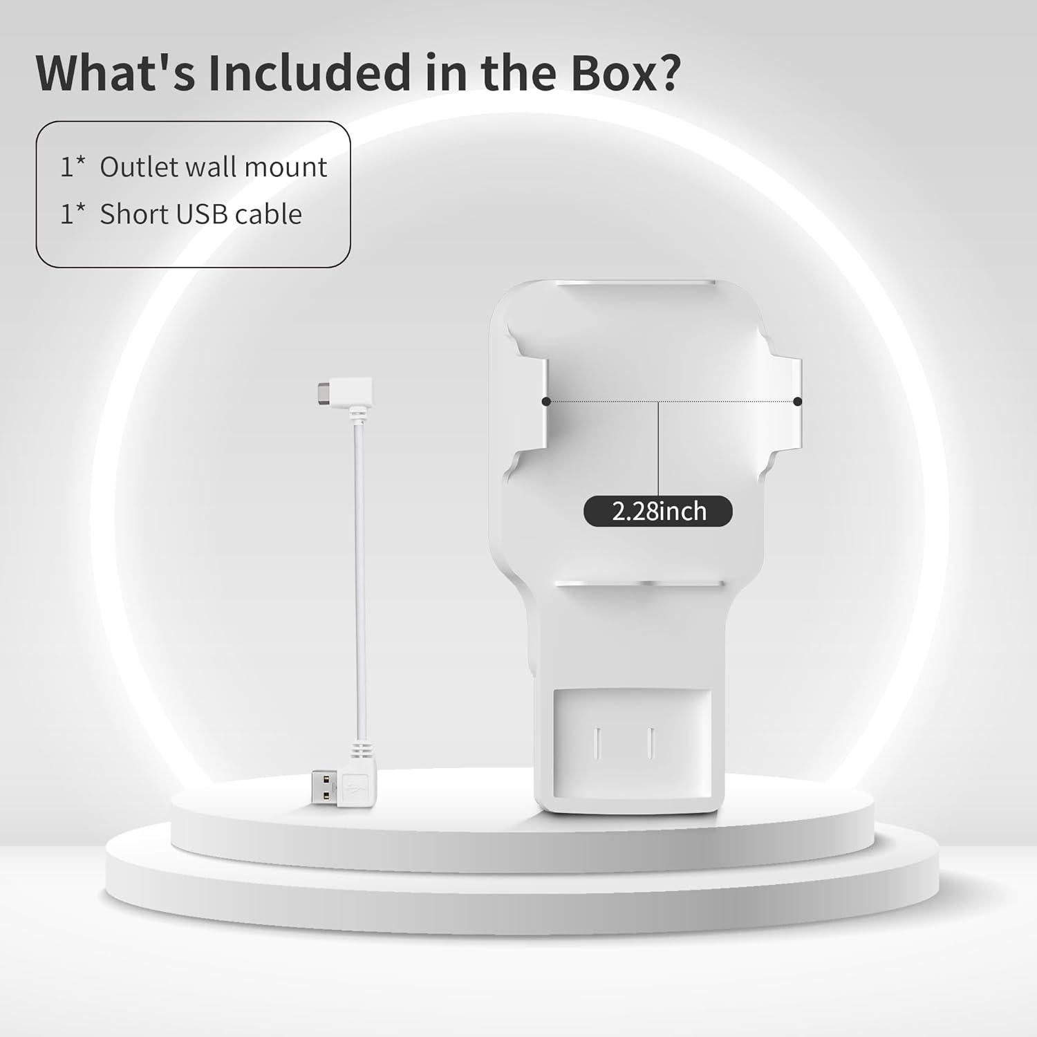 Soporte de Pared Kidjoyo para Módulo Blink 2 - Instalación Sin Herramientas