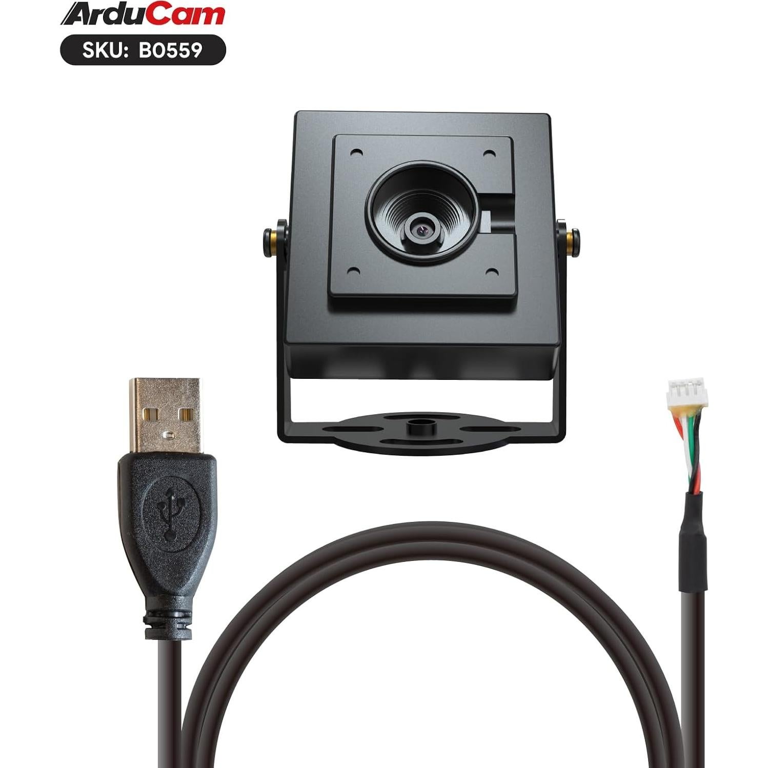 Cámara USB Arducam 1080P Autofocus 360fps para Windows/Linux