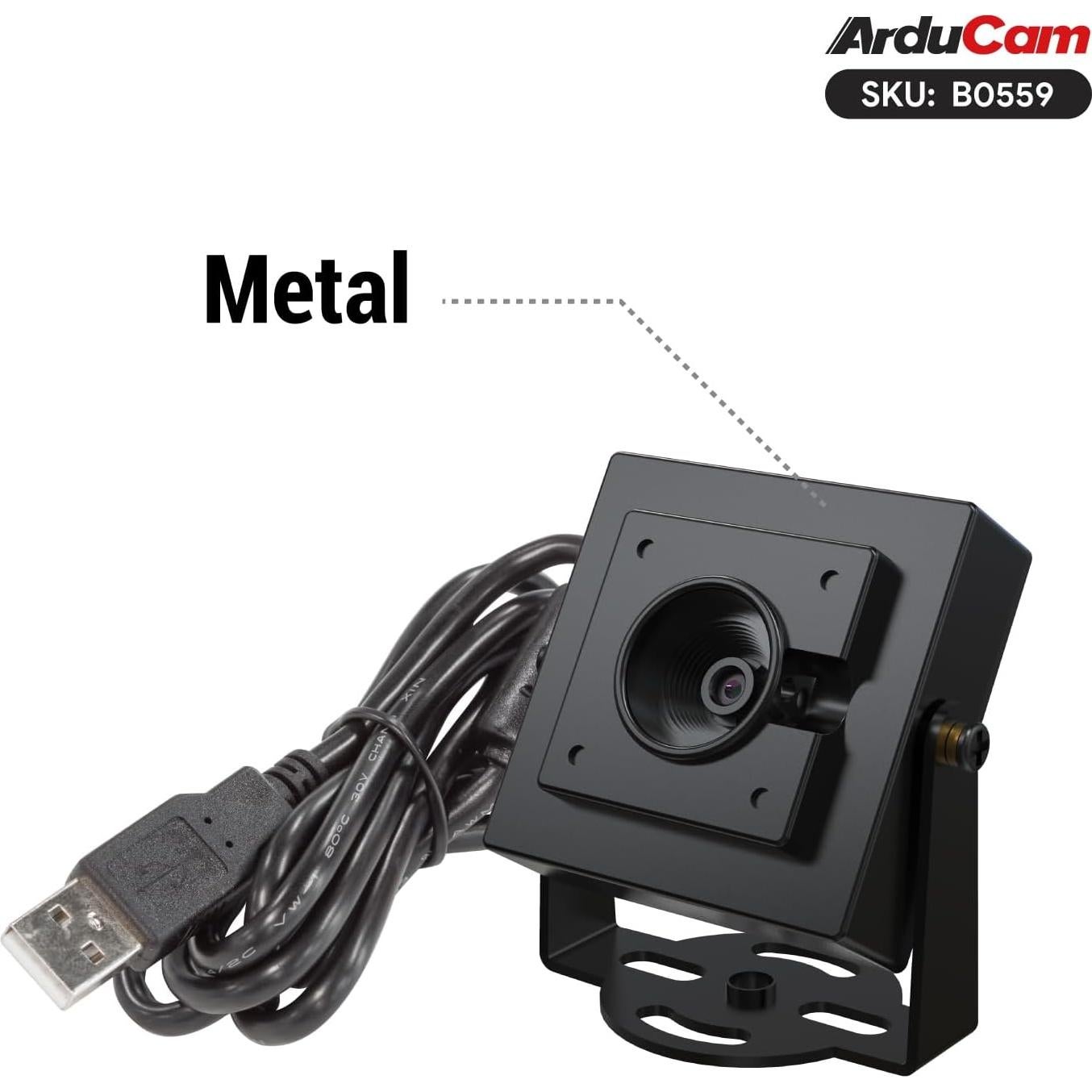 Cámara USB Arducam 1080P Autofocus 360fps para Windows/Linux