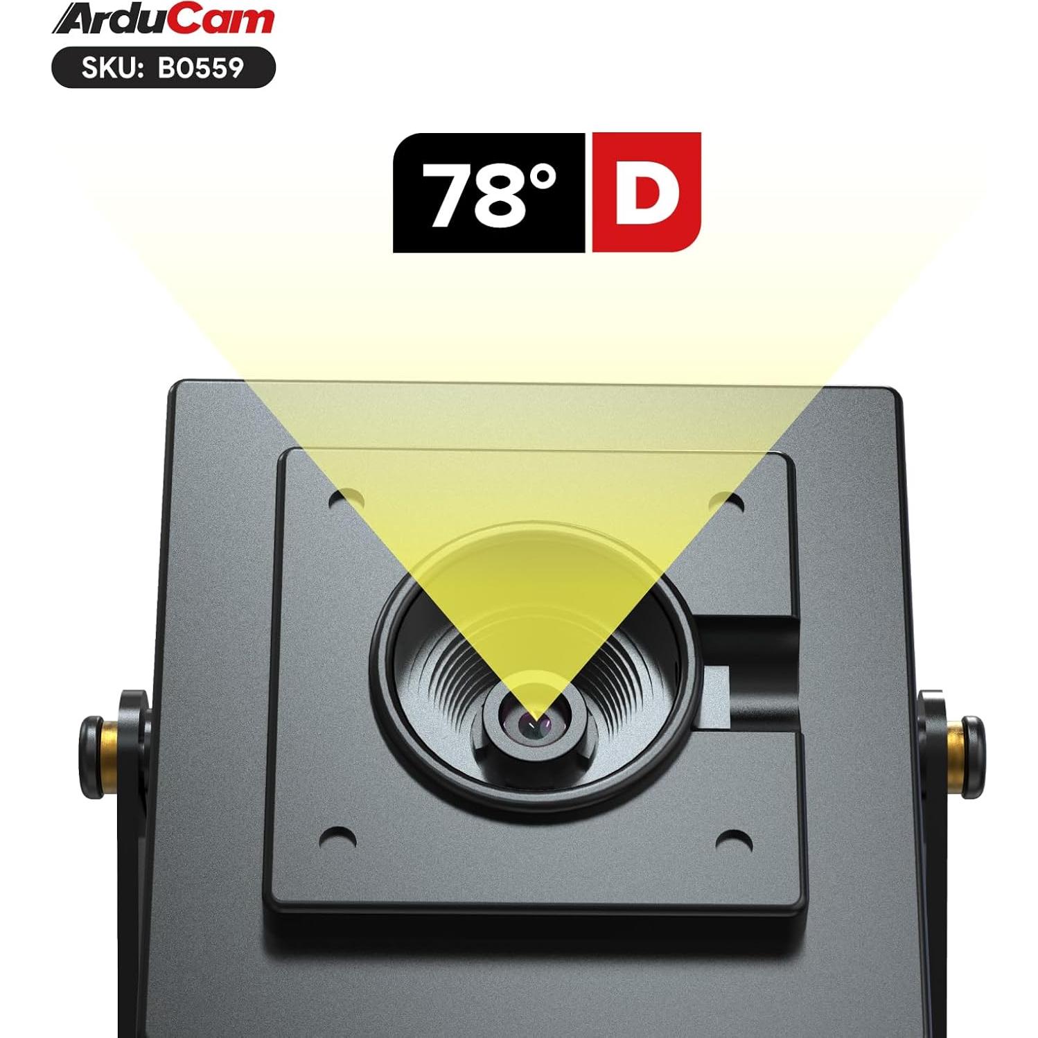 Cámara USB Arducam 1080P Autofocus 360fps para Windows/Linux