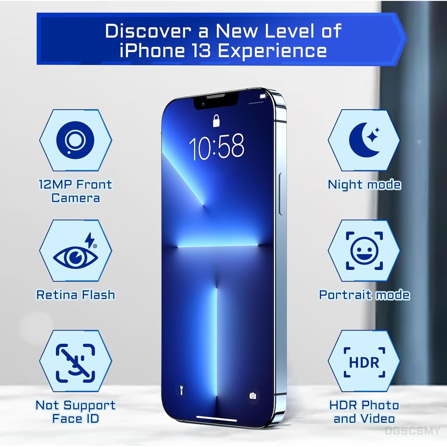 Reemplazo Cámara Frontal iPhone 13 12MP + Kit Herramientas