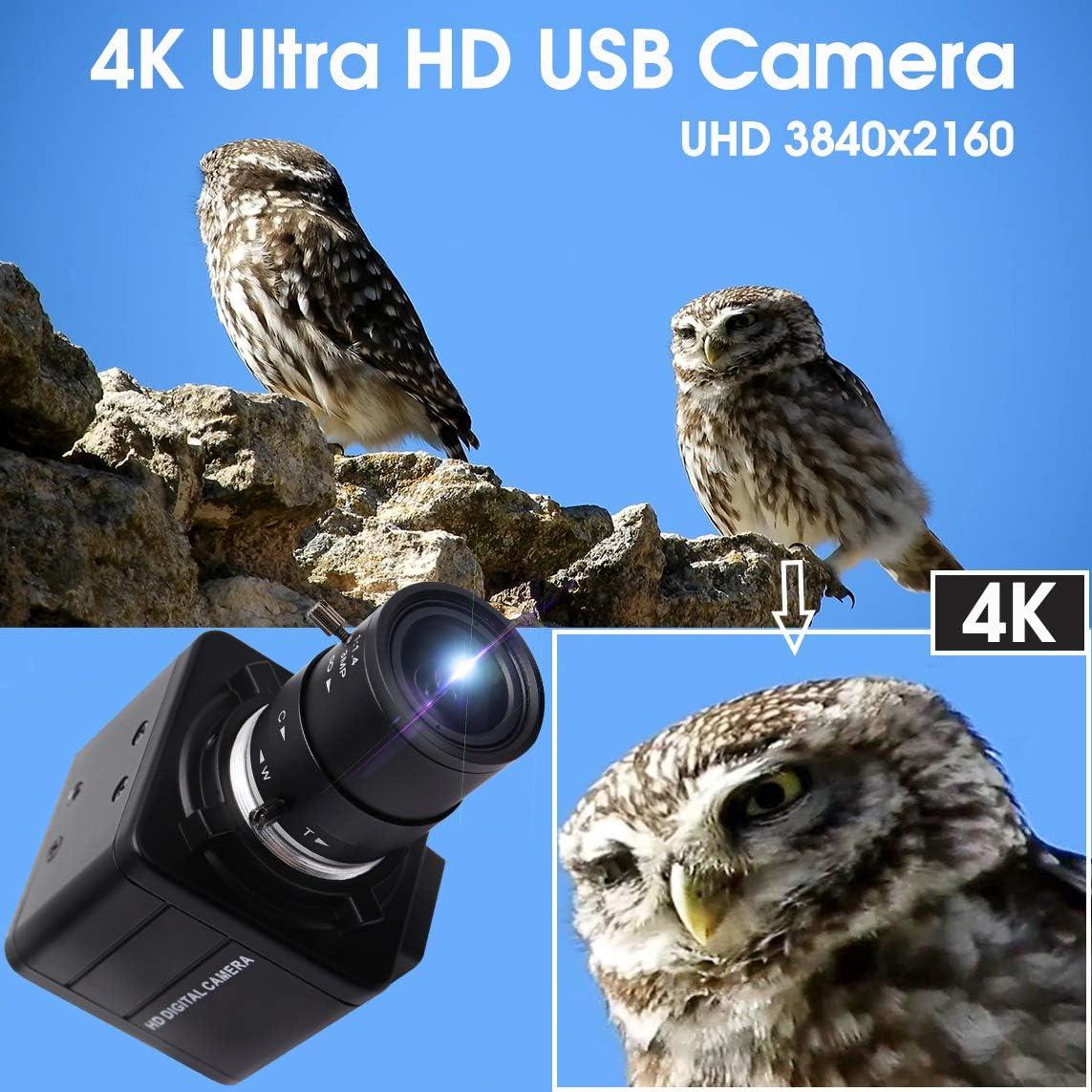 Webcam 4K Ultra HD SVPRO con Zoom Óptico 5X y Sensor Sony IMX317