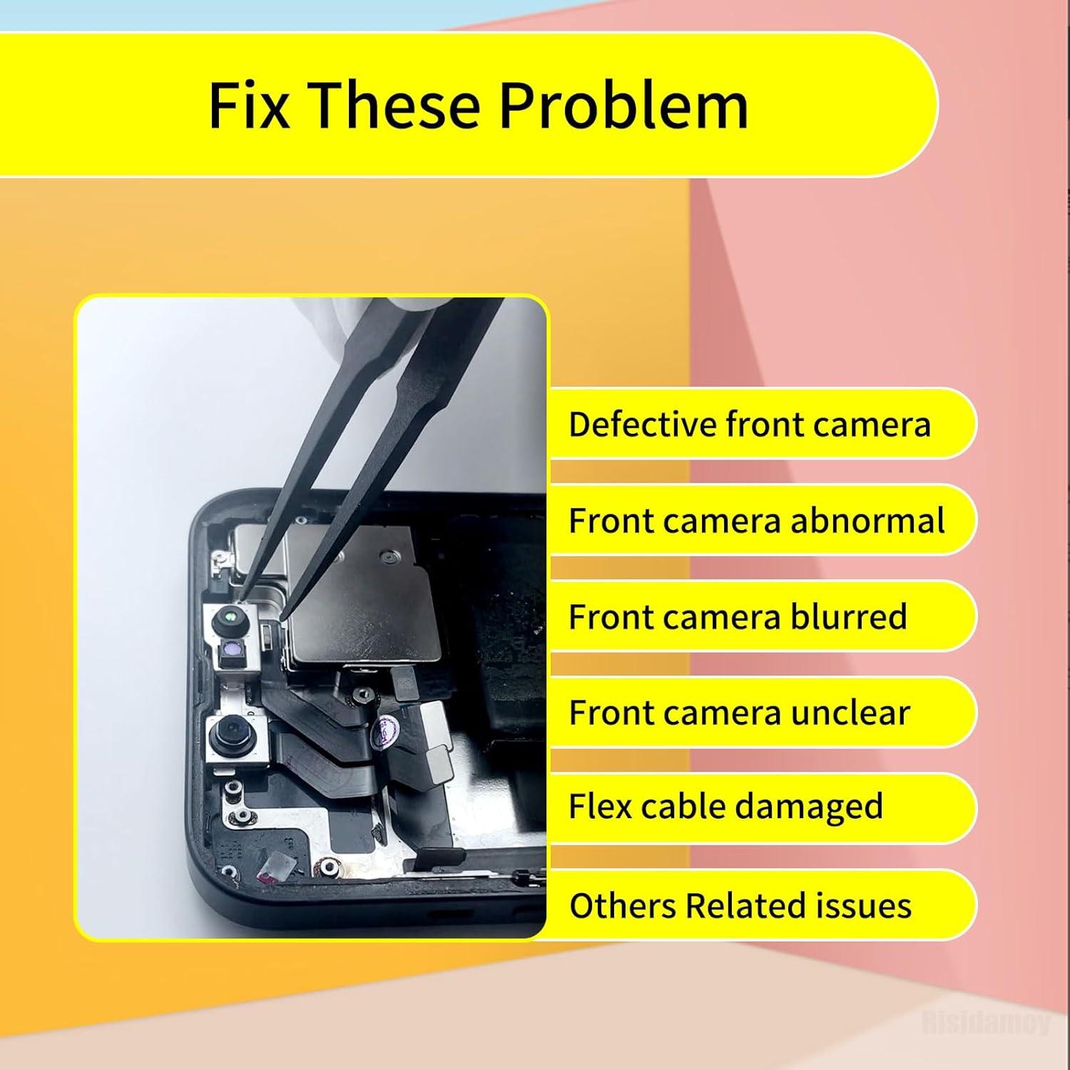 Reemplazo Cámara Frontal iPhone X 7MP Risidamoy