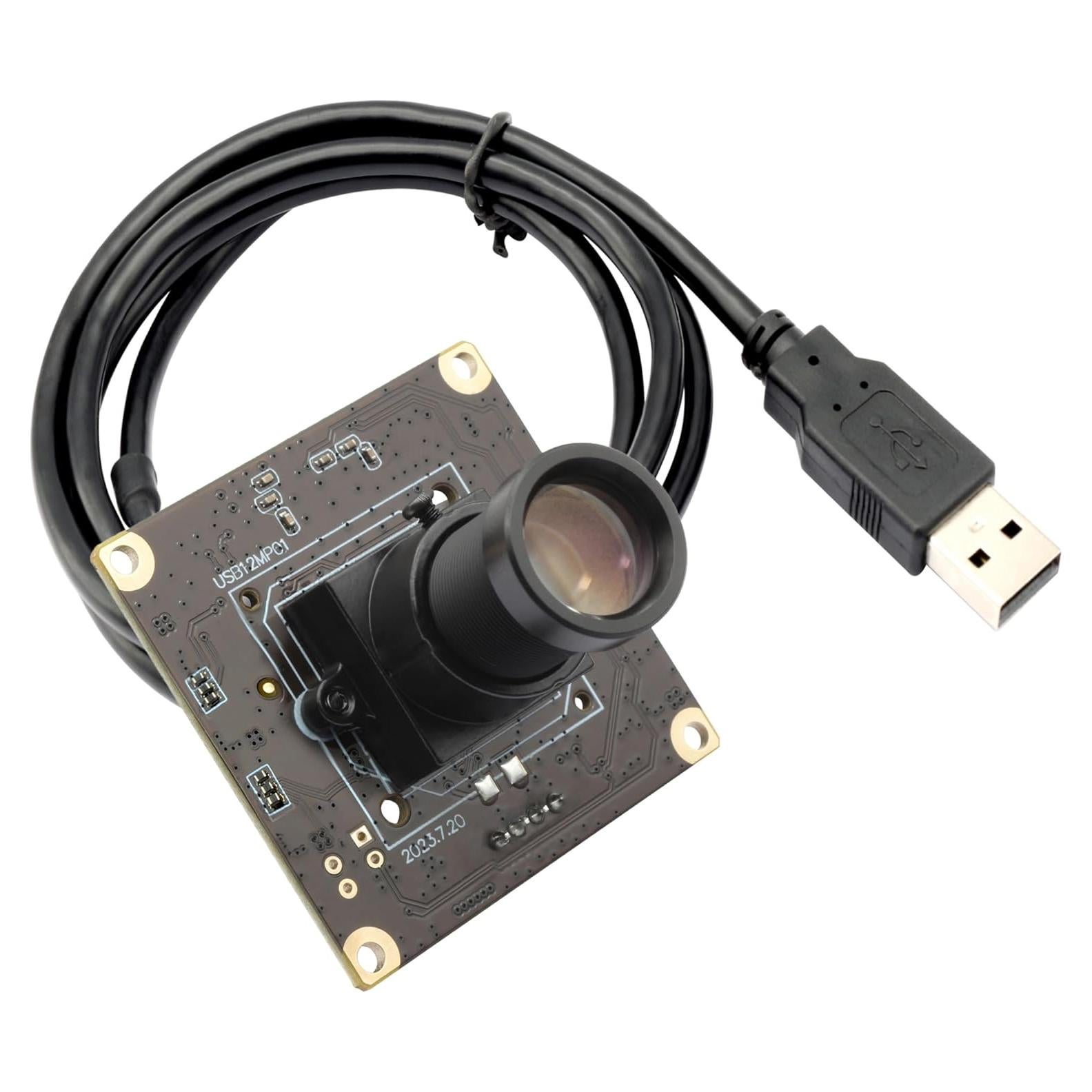 Cámara USB SVPRO 12MP 1080P 120fps Lente M12 25mm Monitoreo