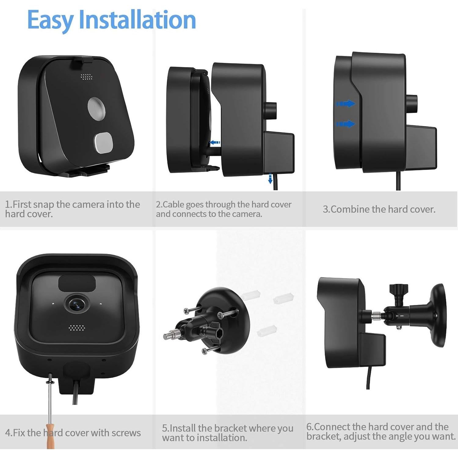 Soporte para Cámara Blink Exterior HOLACA 360° Ajustable