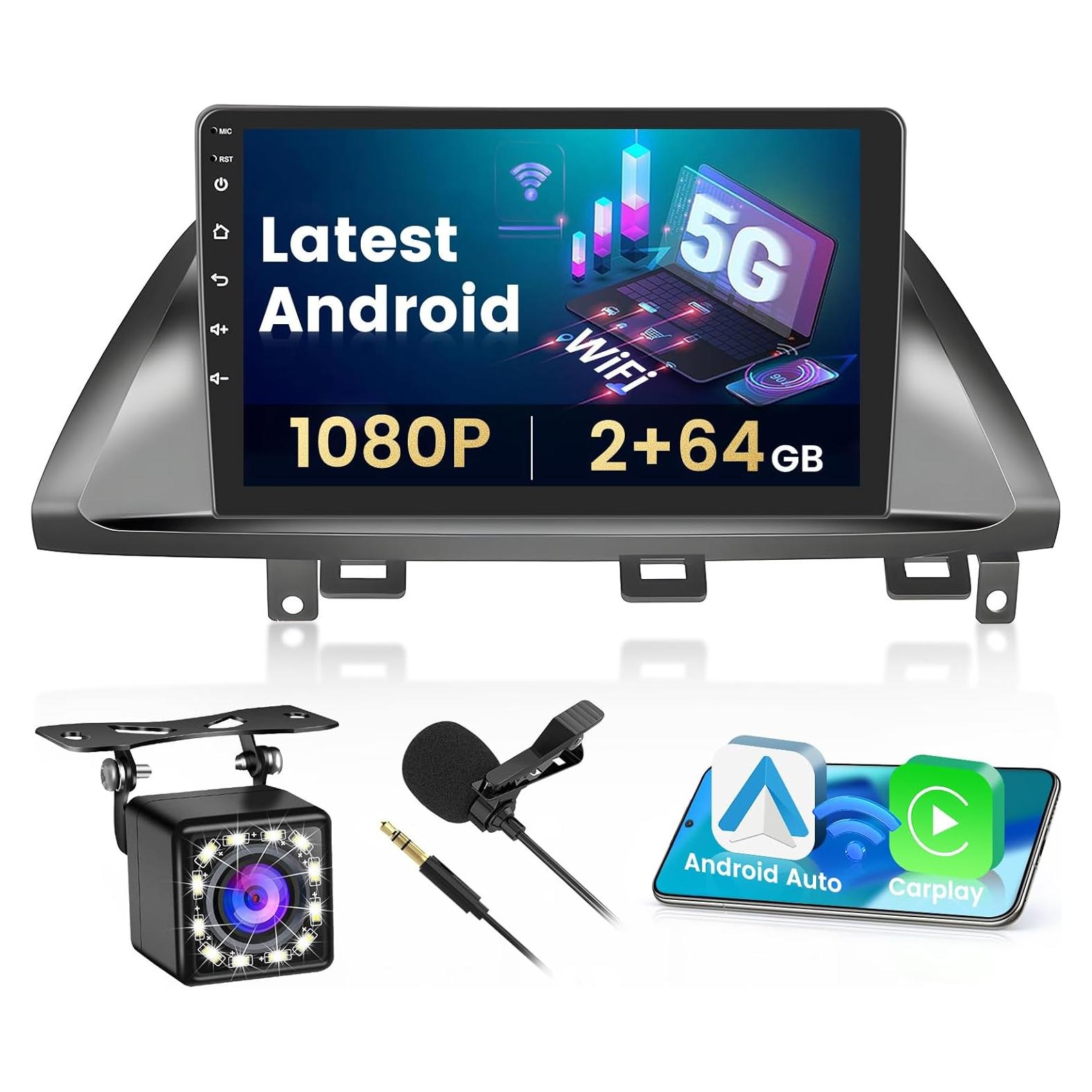 Estéreo Android Hikity 2+64GB para Honda Odyssey 2005-2010