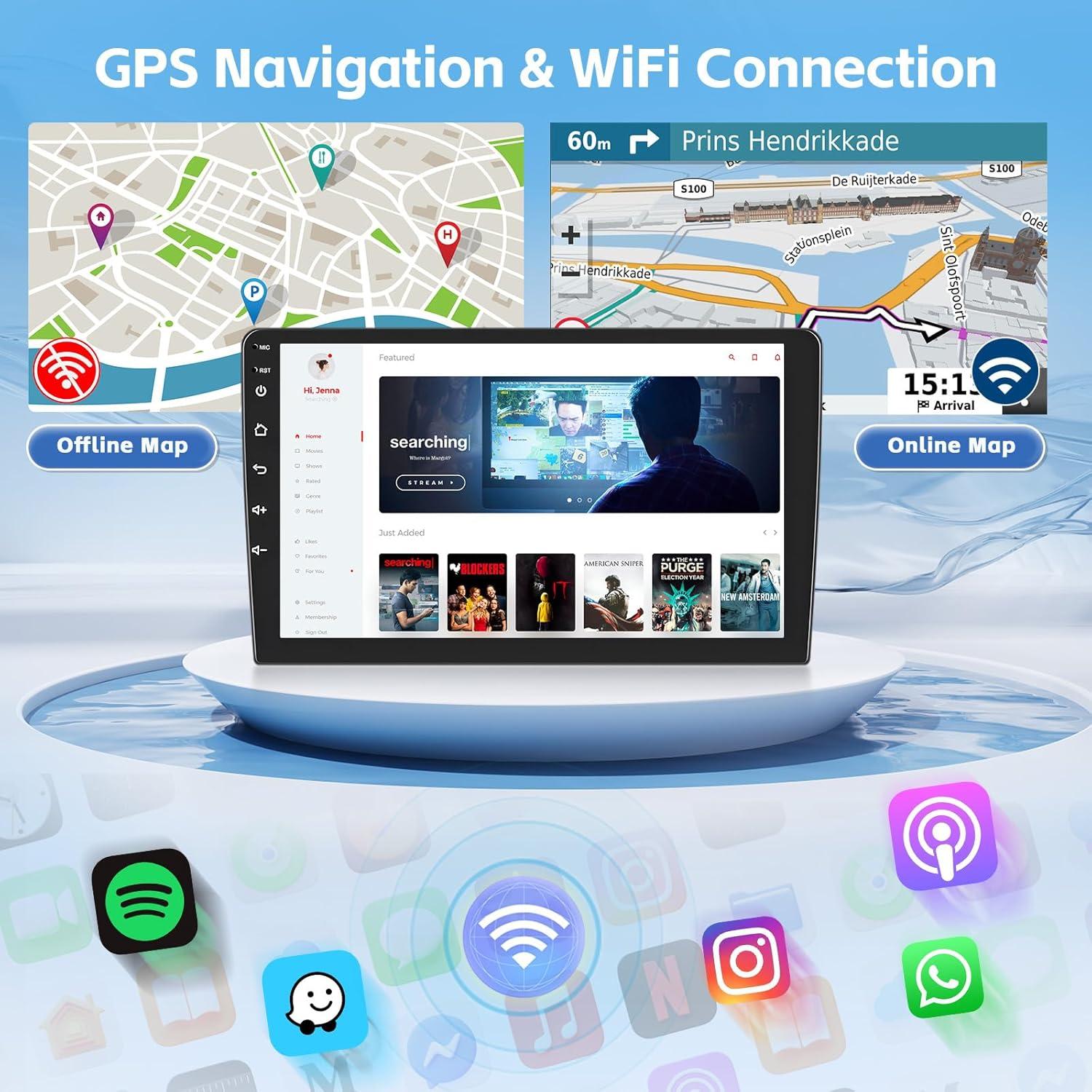 Estéreo Android Hikity 2+64GB para Honda Odyssey 2005-2010