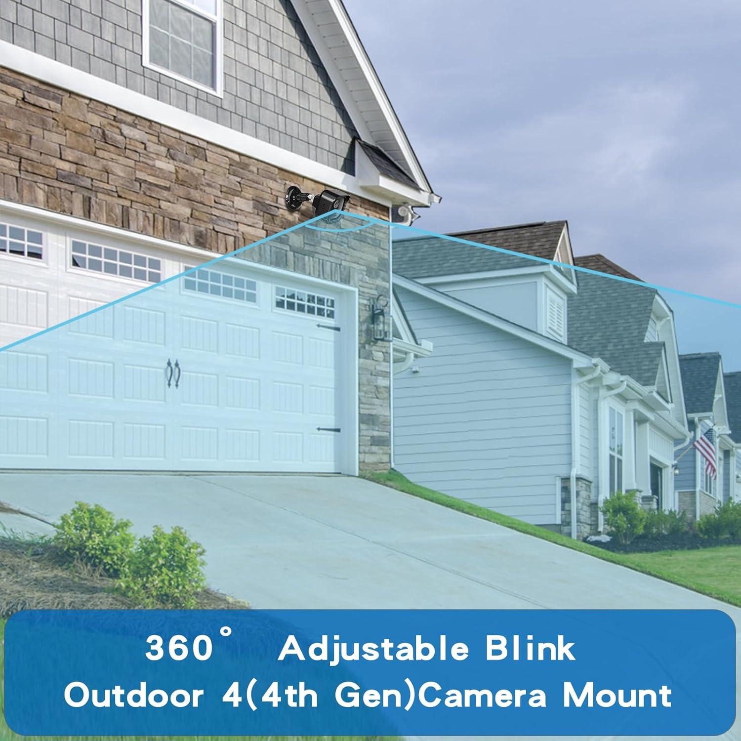 Soporte de Pared HOGEE para Cámara Blink Exterior 4 - Paquete de 3