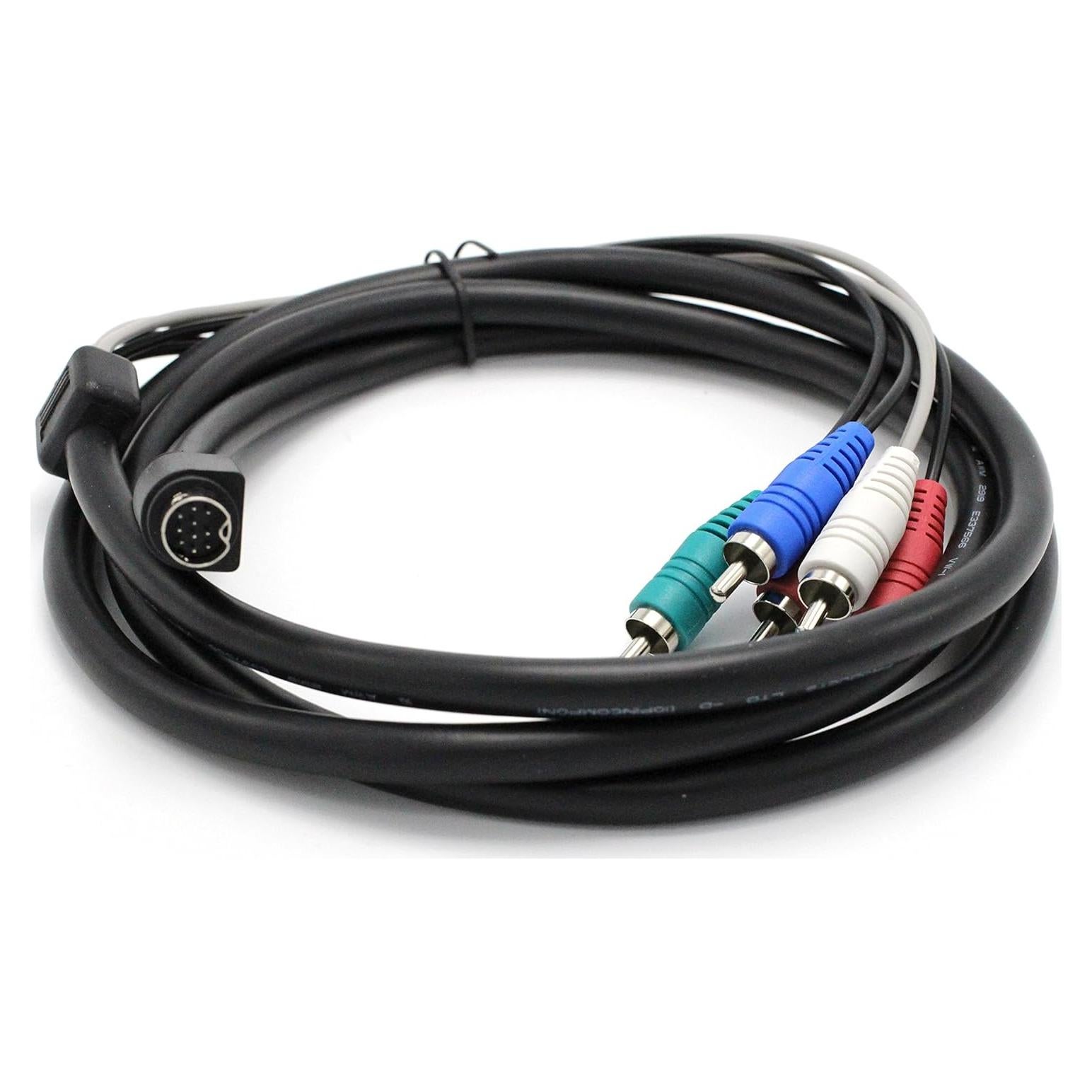 Cable de Audio y Video Componente 10 Pines THE CIMPLE CO 1.83m