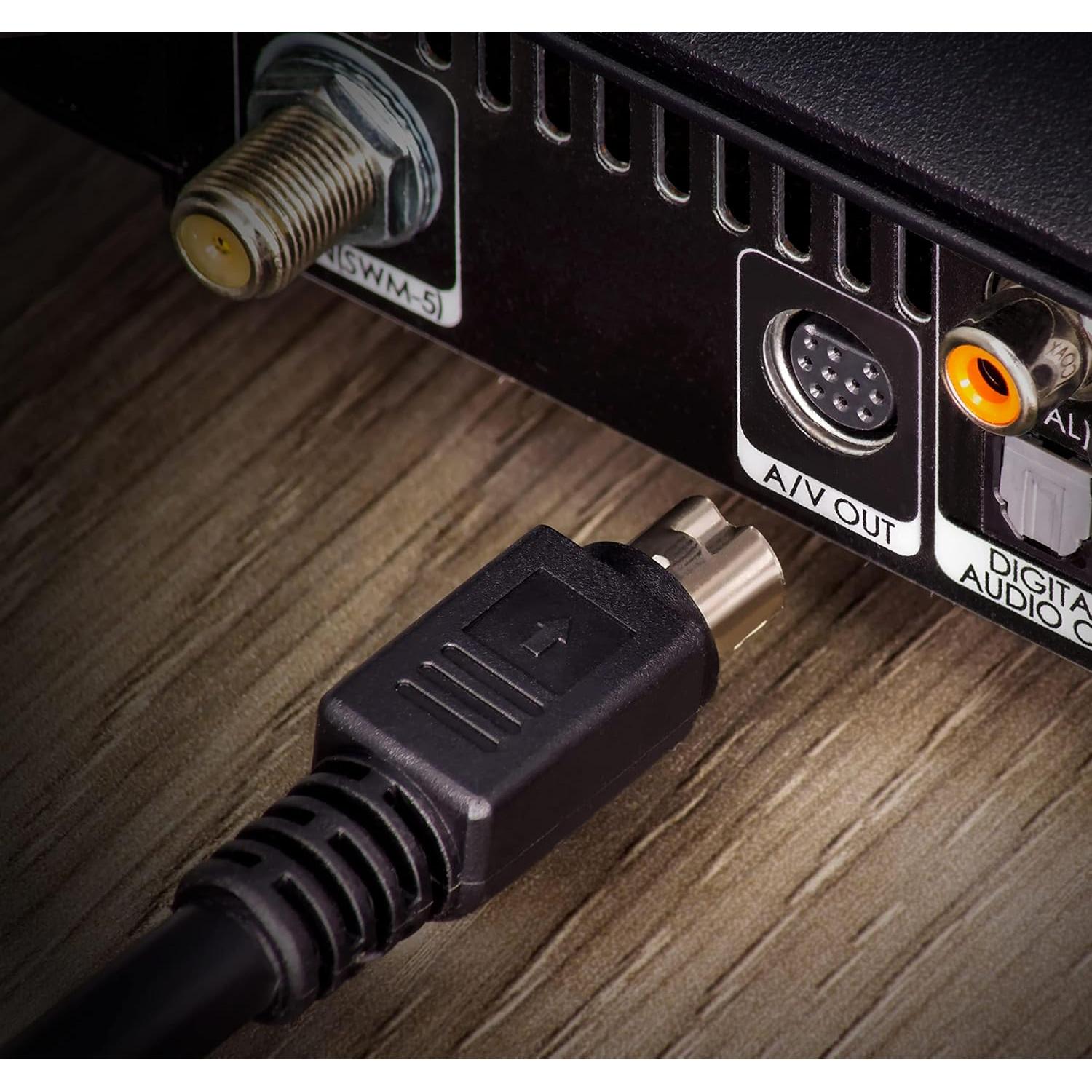 Cable de Audio y Video 10 Pines SatelliteSale 1.83m PVC