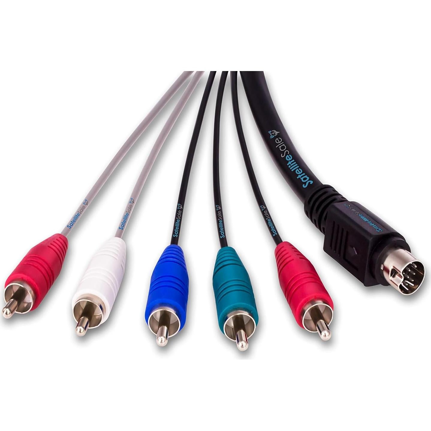 Cable de Audio y Video 10 Pines SatelliteSale 1.83m PVC