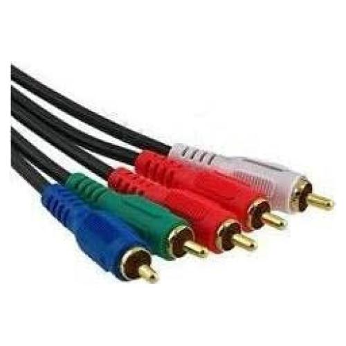 Cable de Video por Componentes 1.83 m Cable Builders RCA RGB