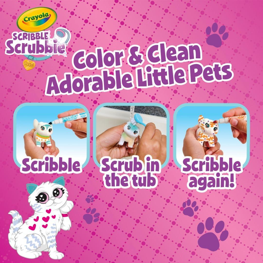 Crayola Scribble Scrubbie Super Salón, Juguete Lavable