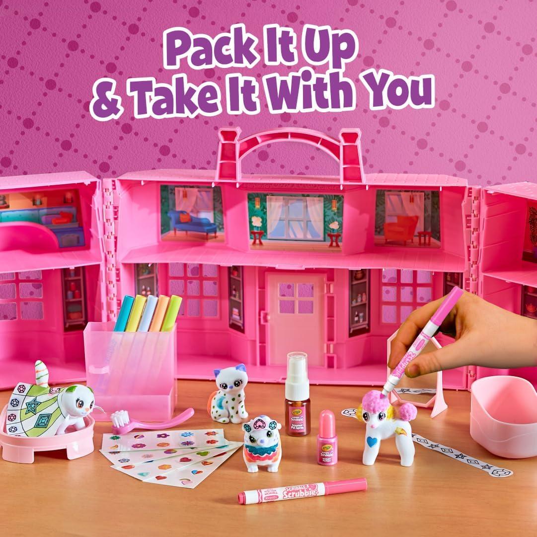 Crayola Scribble Scrubbie Super Salón, Juguete Lavable