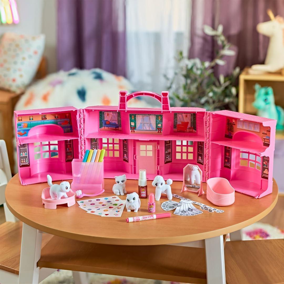 Crayola Scribble Scrubbie Super Salón, Juguete Lavable