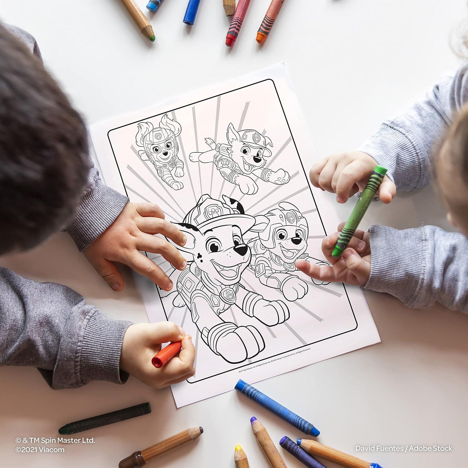Libro para Colorear PAW Patrol Bendon 48 Páginas y Stickers