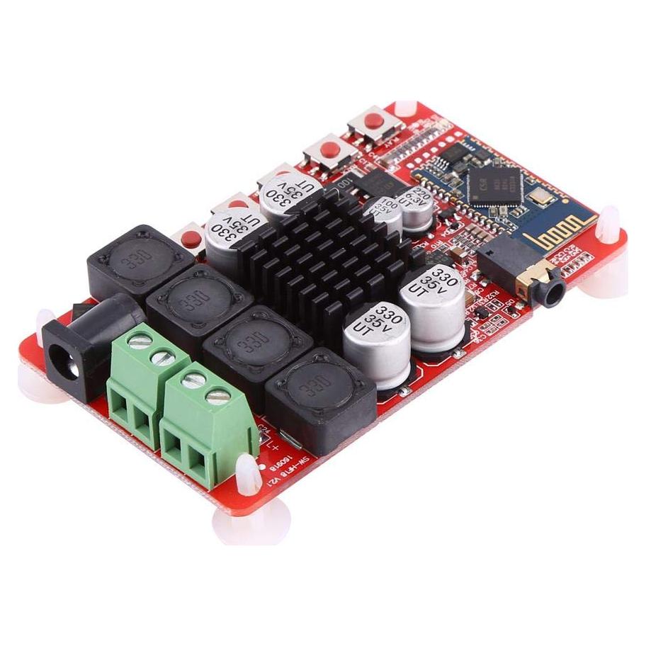 Módulo Amplificador Digital Walfront TDA7492 2x50W Bluetooth 4.0