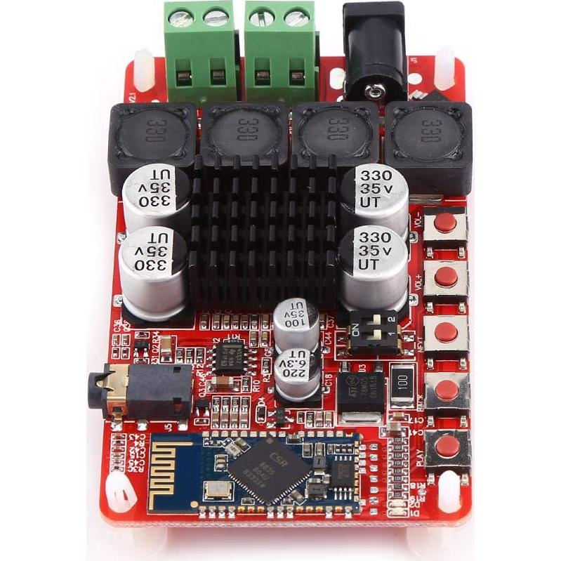 Módulo Amplificador Digital Walfront TDA7492 2x50W Bluetooth 4.0