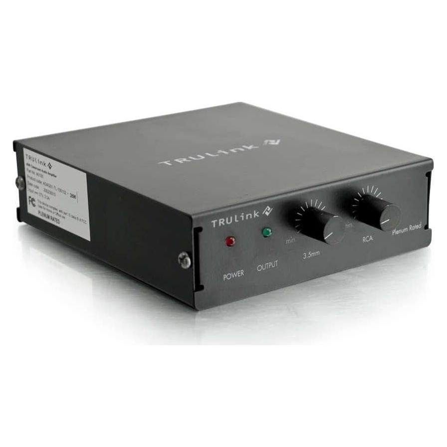 Amplificador de Audio C2G 40W Compacto con Control Externo