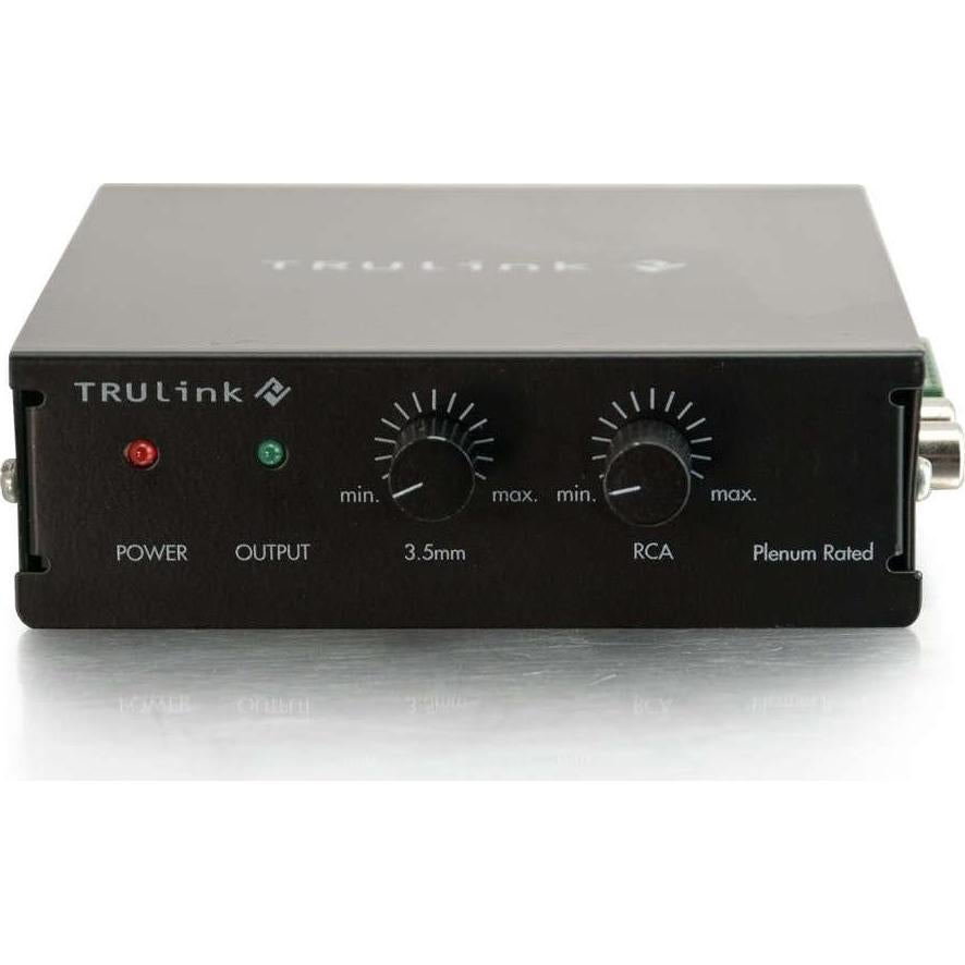 Amplificador de Audio C2G 40W Compacto con Control Externo