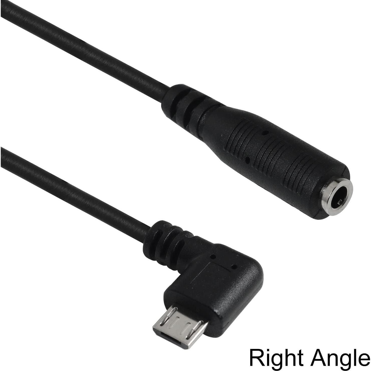 Adaptador de Audio Micro USB a 3.5mm LUORNG 15cm