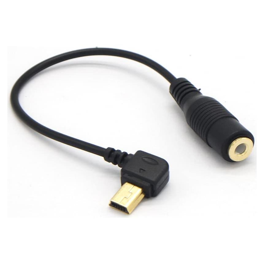 Cable Adaptador de Micrófono GuangMaoBo Mini USB a 3.5mm para GoPro HERO3/3+/4
