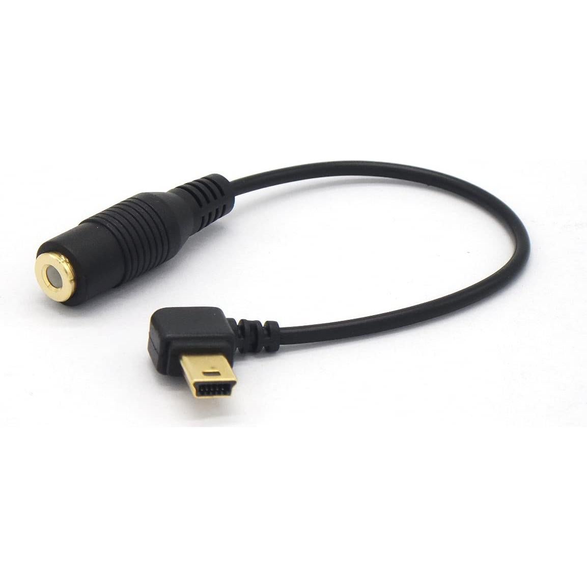 Cable Adaptador de Micrófono GuangMaoBo Mini USB a 3.5mm para GoPro HERO3/3+/4