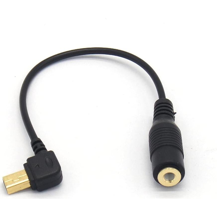 Cable Adaptador de Micrófono GuangMaoBo Mini USB a 3.5mm para GoPro HERO3/3+/4
