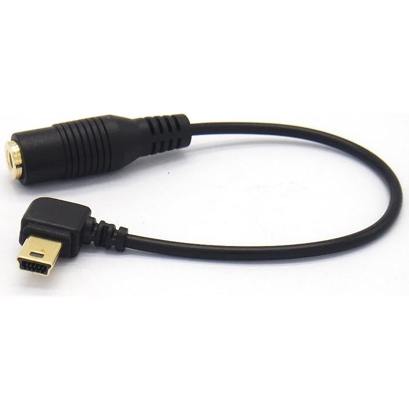 Cable Adaptador de Micrófono GuangMaoBo Mini USB a 3.5mm para GoPro HERO3/3+/4