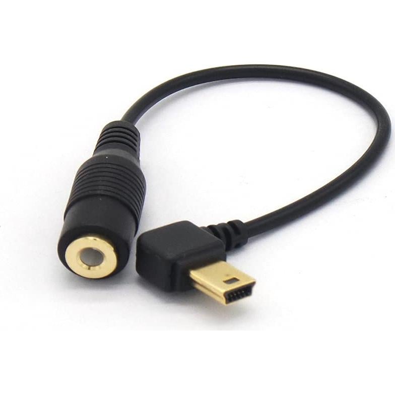 Cable Adaptador de Micrófono GuangMaoBo Mini USB a 3.5mm para GoPro HERO3/3+/4