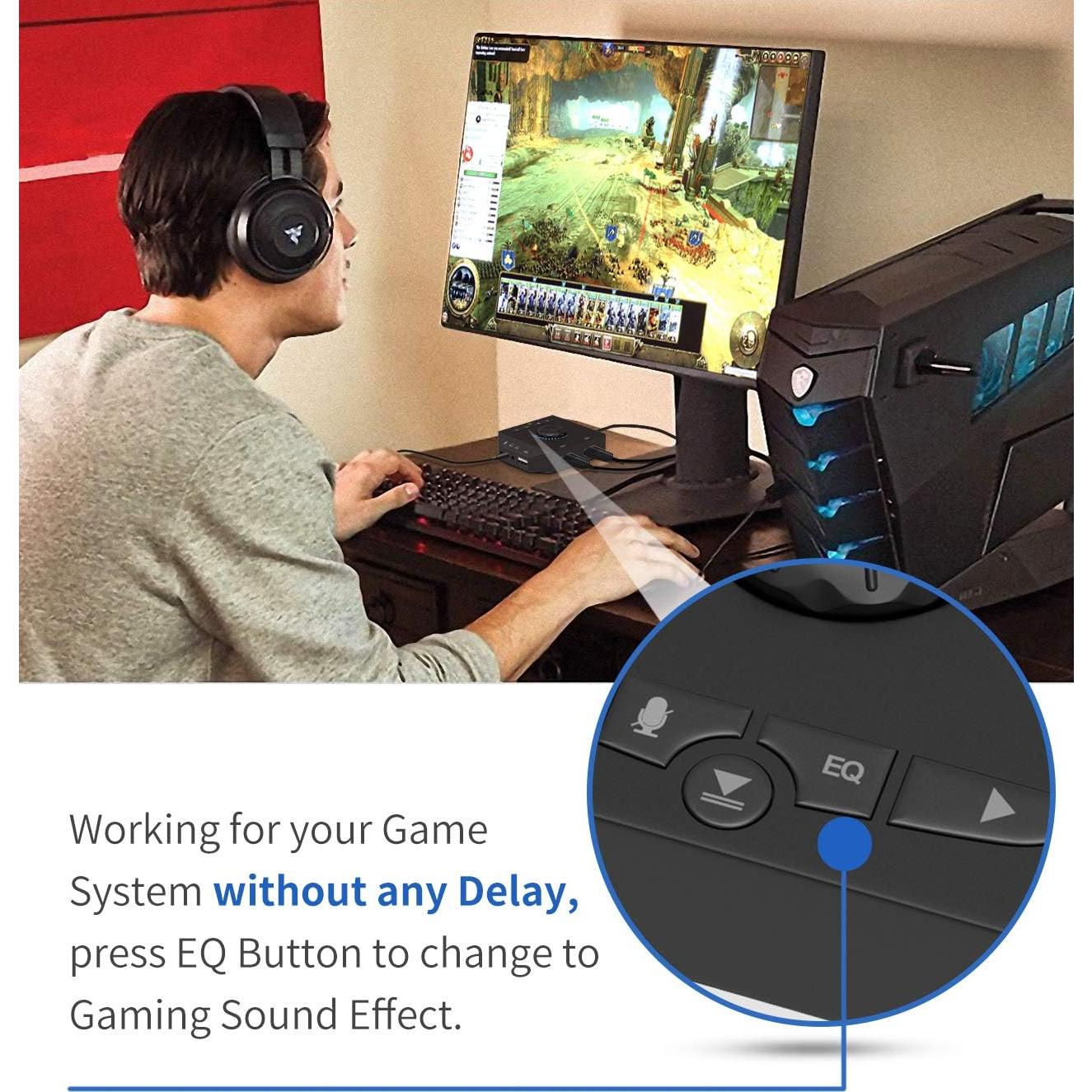 Hub USB Tendak con Adaptador de Audio y 3 Puertos 3.5mm