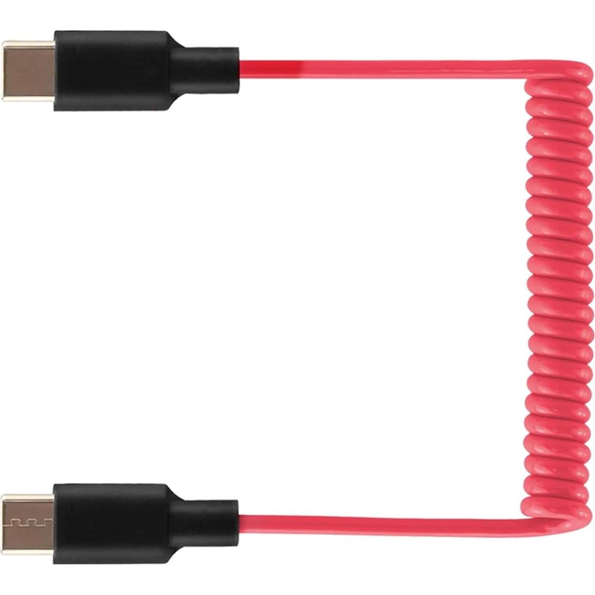 Cable de Micrófono USB C a USB C Chooseyo 50cm para DJI/Rode/Hollyland