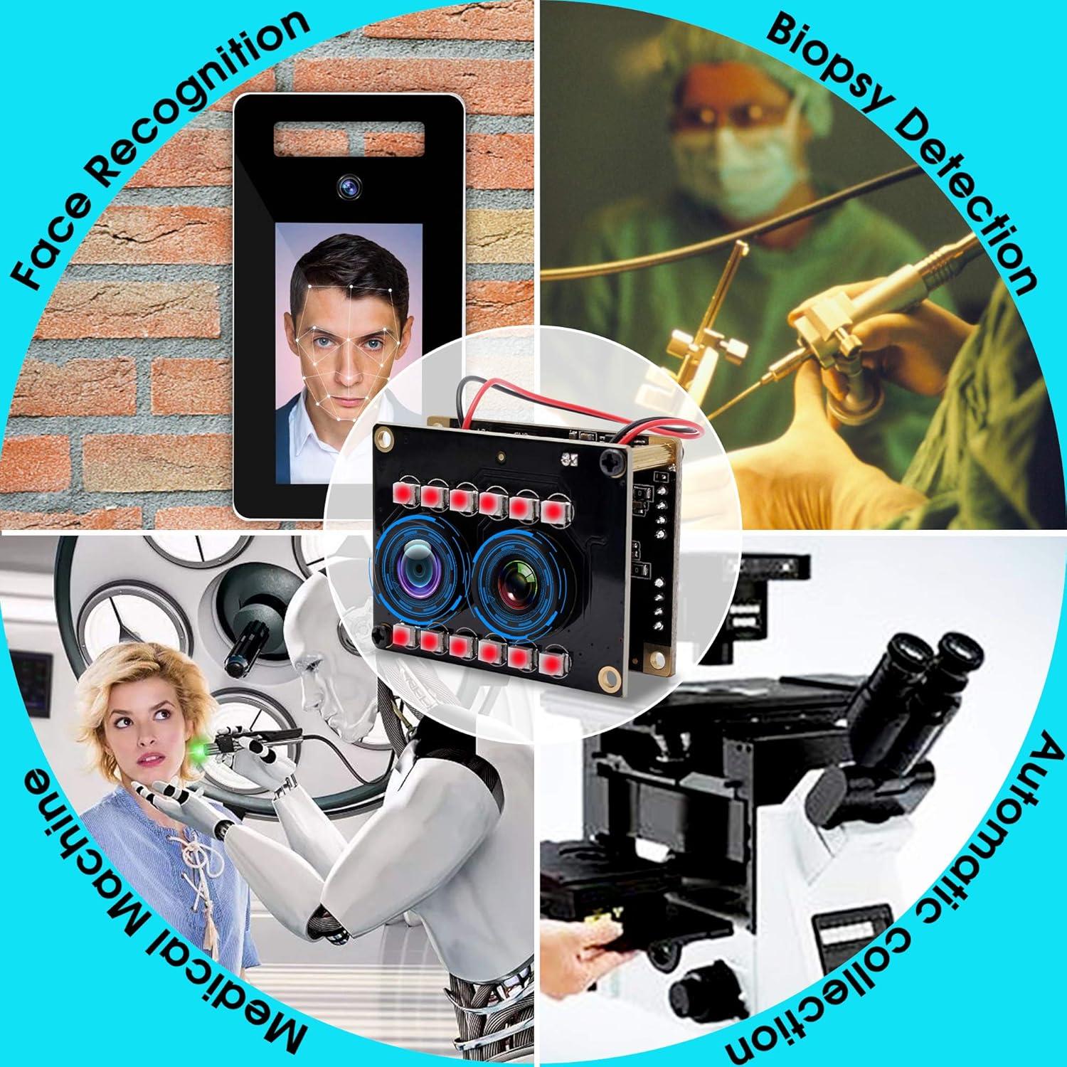 Cámara USB Estéreo 3D Hotpet 1080P Doble Lente IR 2MP