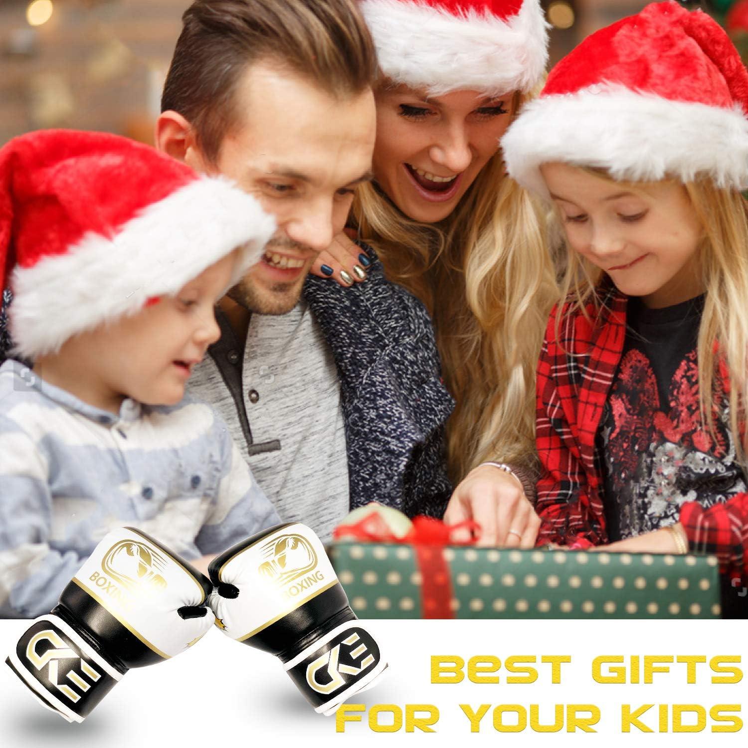 Guantes de Boxeo CKE para Niños 5-12 Años Entrenamiento