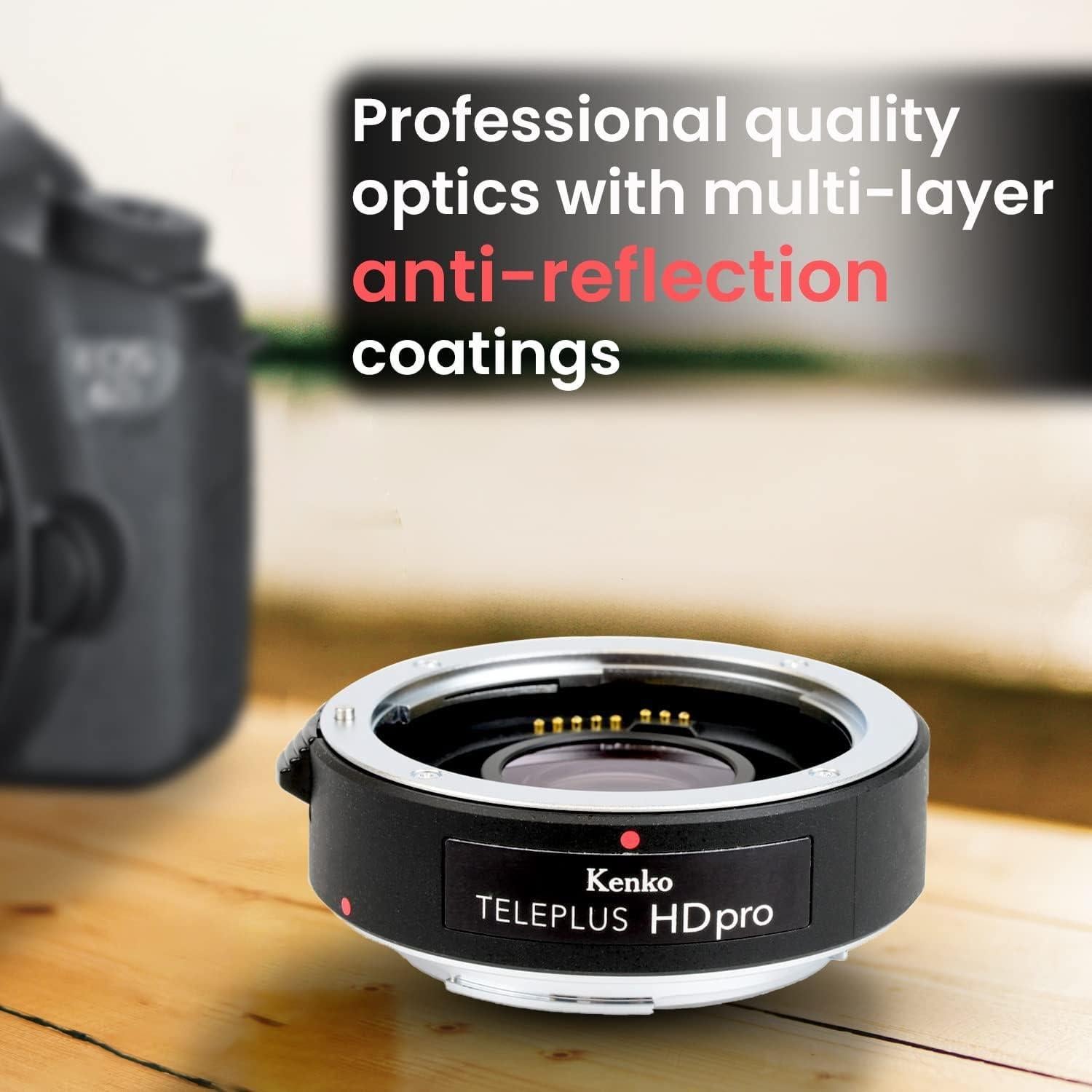 Teleconvertidor Kenko TELEPLUS 1.4X HD Pro DGX para Canon