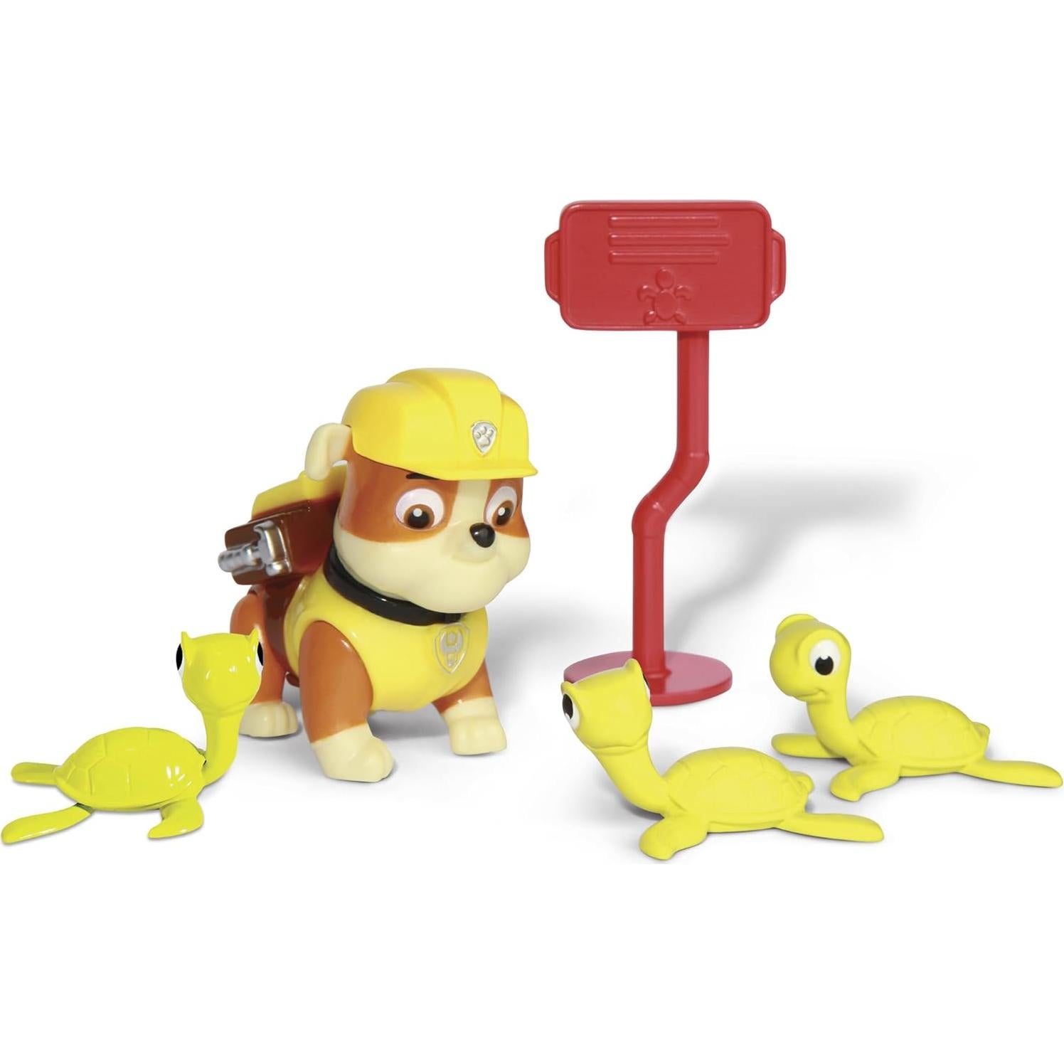 Conjunto de Rescate Rubble Paw Patrol con Tortugas