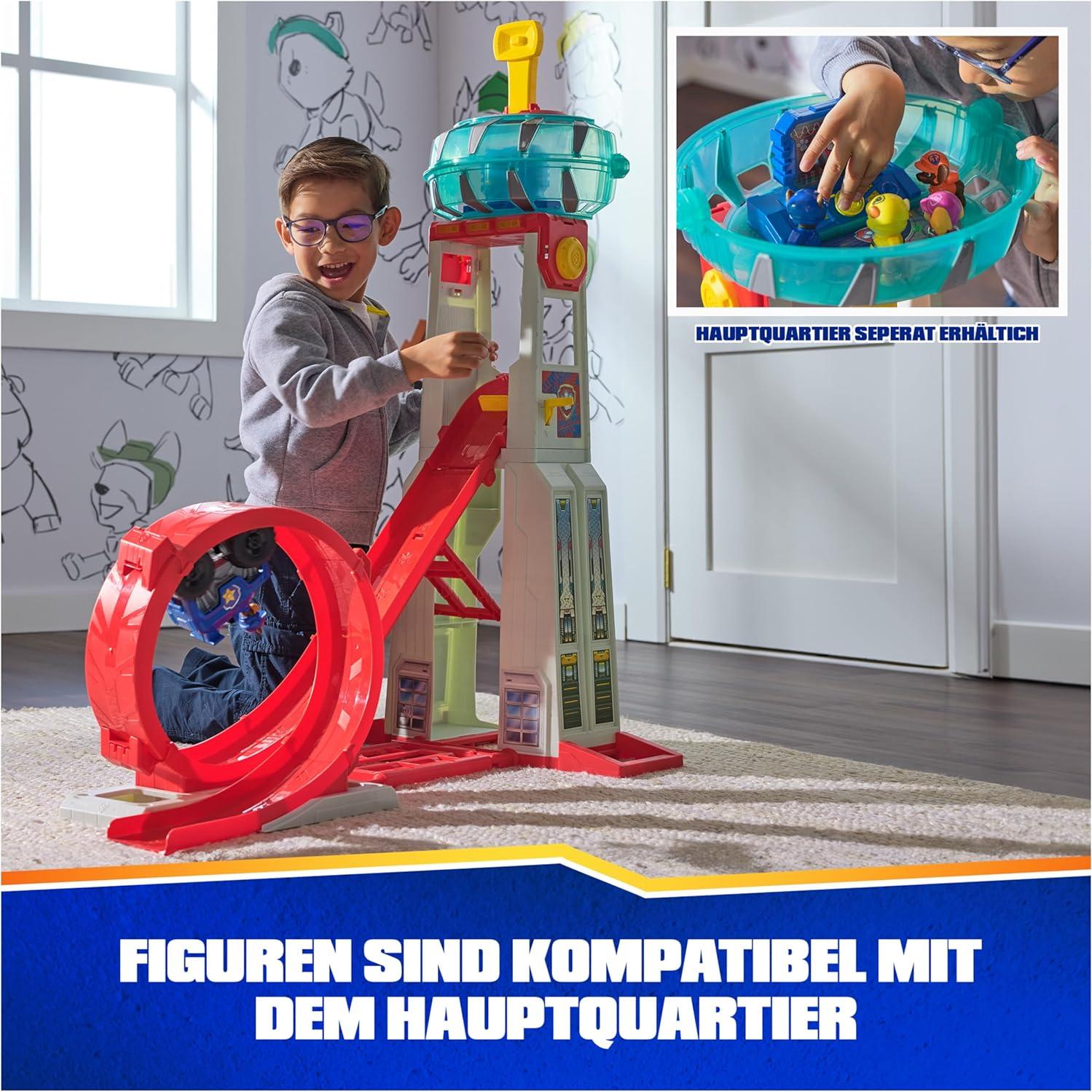 Set de Figuras Coleccionables Paw Patrol Ruedas de Rescate 7 Piezas