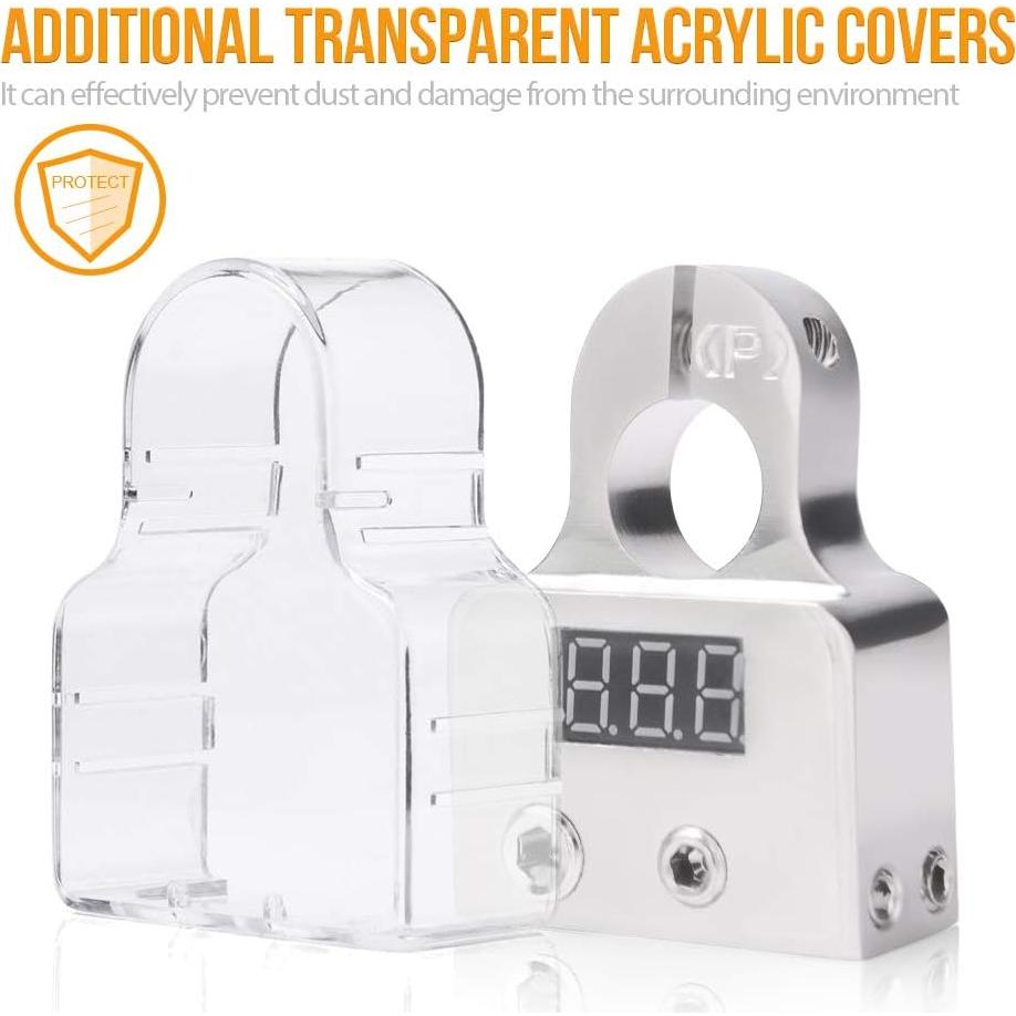 Conectores de terminal de batería MNJ Motor con voltímetro 12-24V